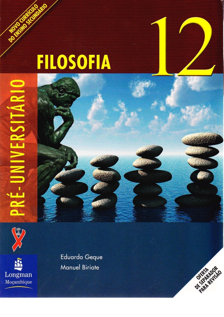 Capa do livro Filosofia 12ª Classe (Longman)