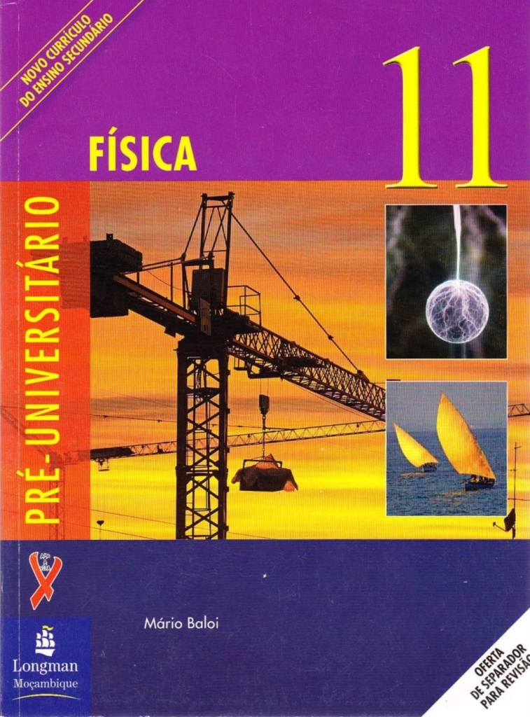 Capa do livro Física 11ª Classe (Longman)