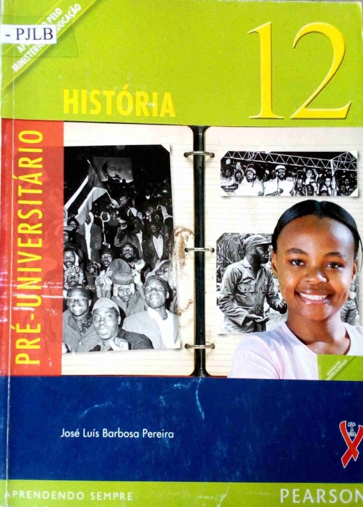 Capa do livro História 12ª Classe (Pearson)