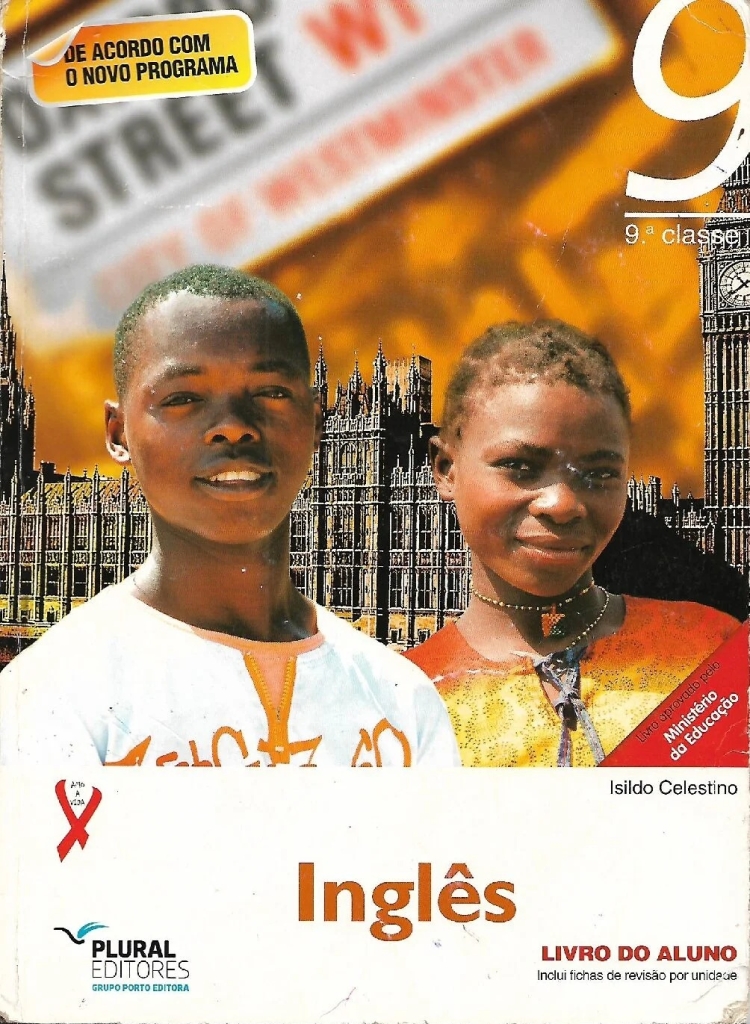 Capa do livro Inglês 9ª Classe (Plural Editores)