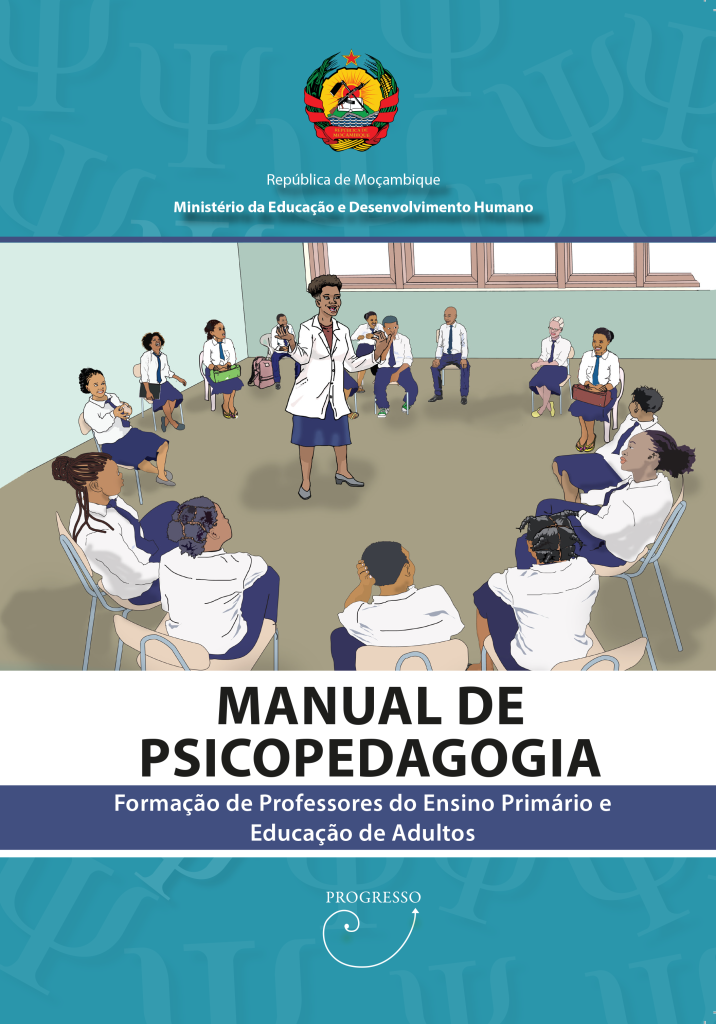 Capa do livro Manual de Psicopedagogia – Formação de Professores do Ensino Primário e Educação de Adultos