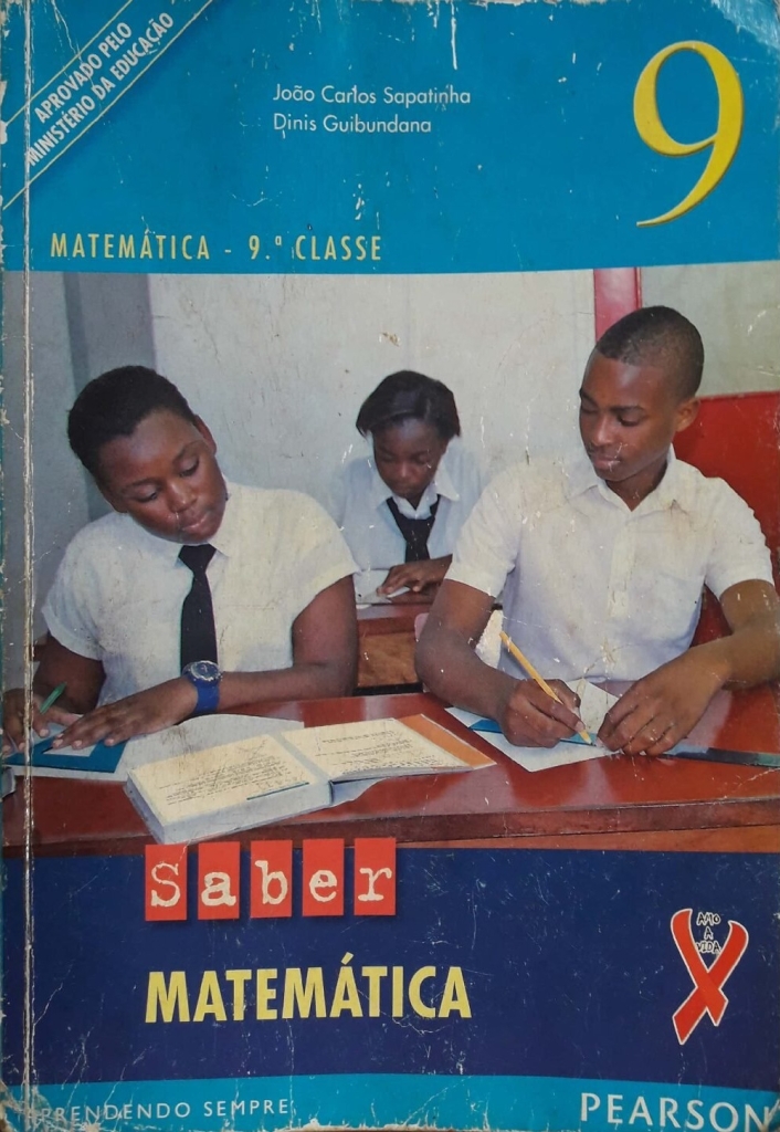 Capa do livro Matemática 9ª Classe (Pearson)