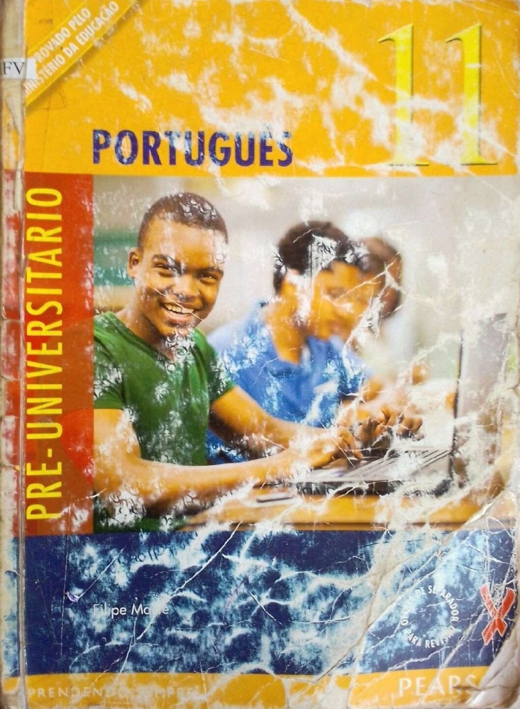 Capa do livro Português 11ª Classe (Pearson)