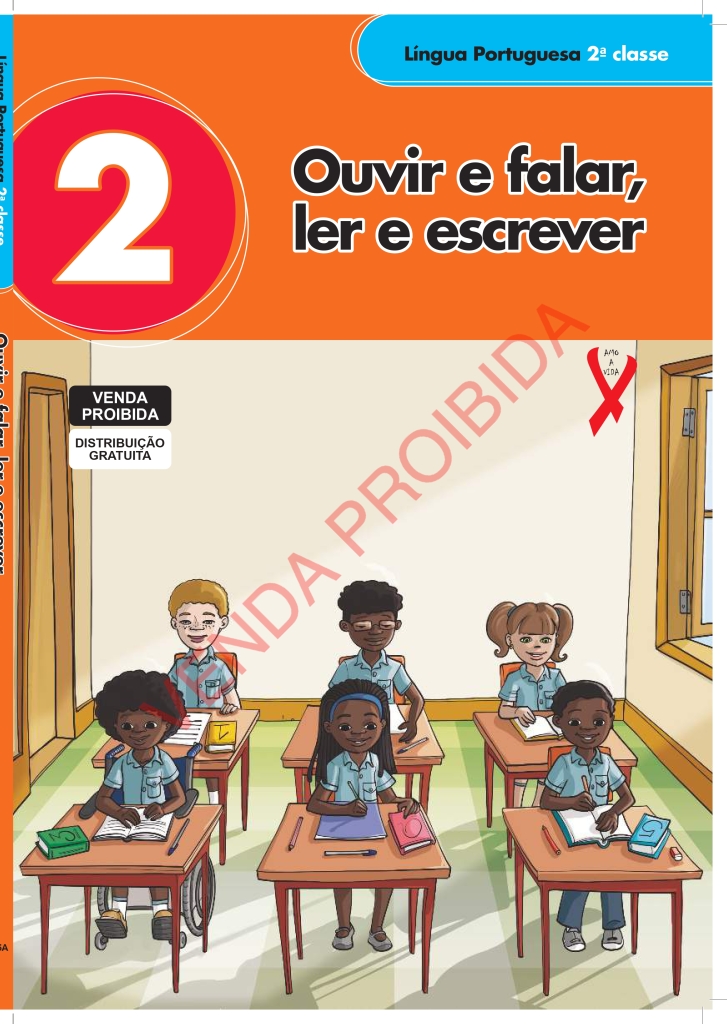 Capa do livro Português 2ª Classe