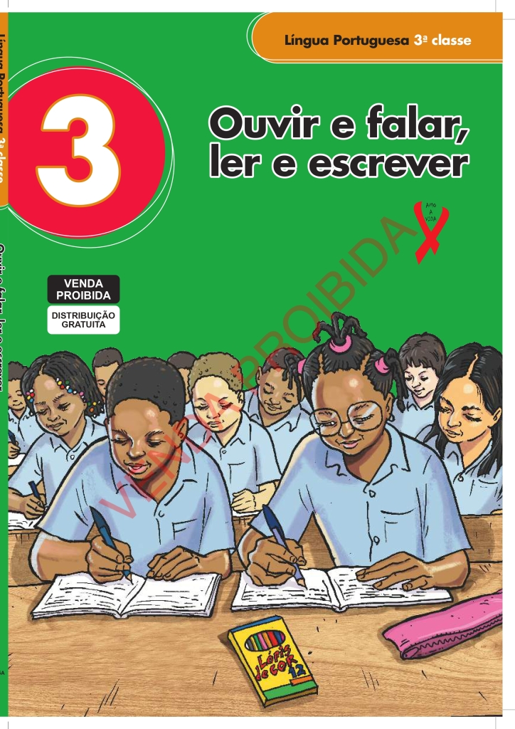 Capa do livro Português 3ª Classe