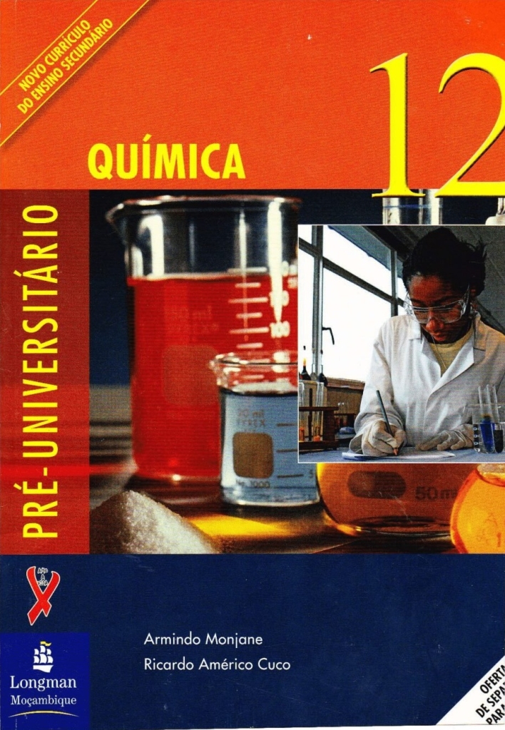 Capa do livro Química 12ª Classe (Longman Moçambique)