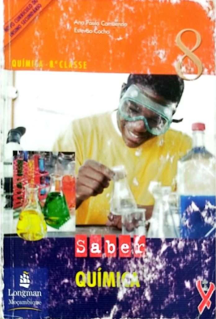 Capa do livro Química 8ª Classe (Longman)