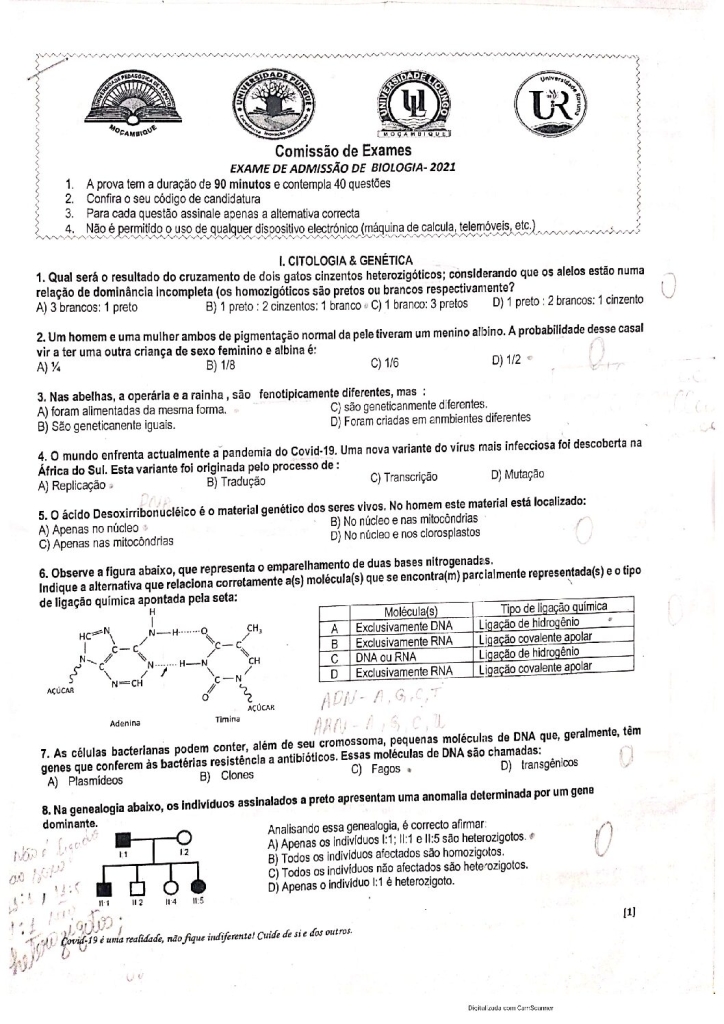 Capa de Biologia UP 2021 (Enunciado)