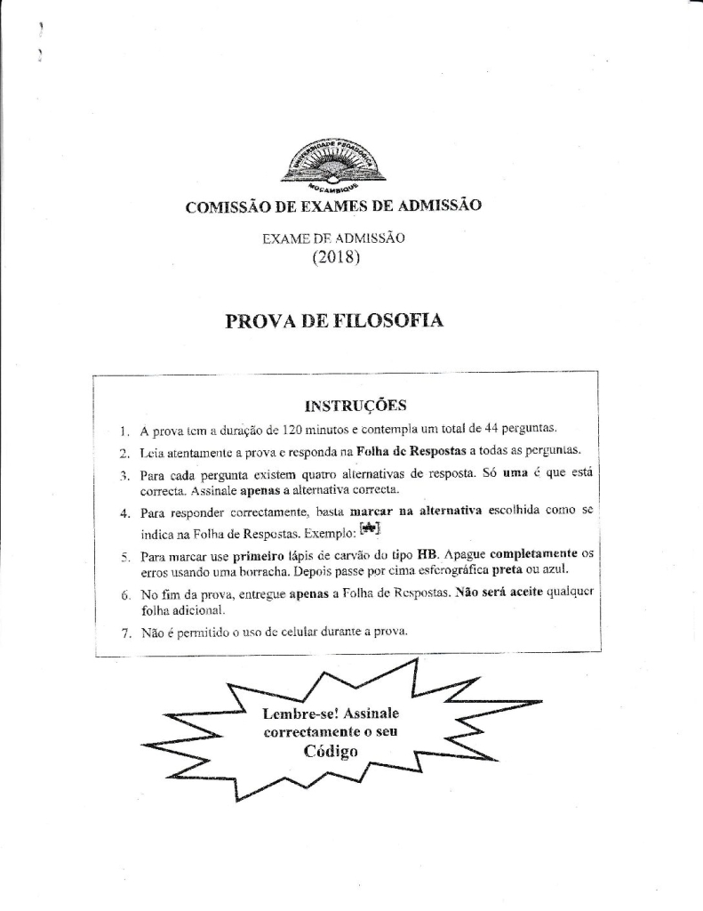 Capa de Filosofia UP 2018 (Enunciado)