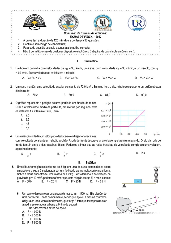 Capa de Física UP 2022 (Enunciado)