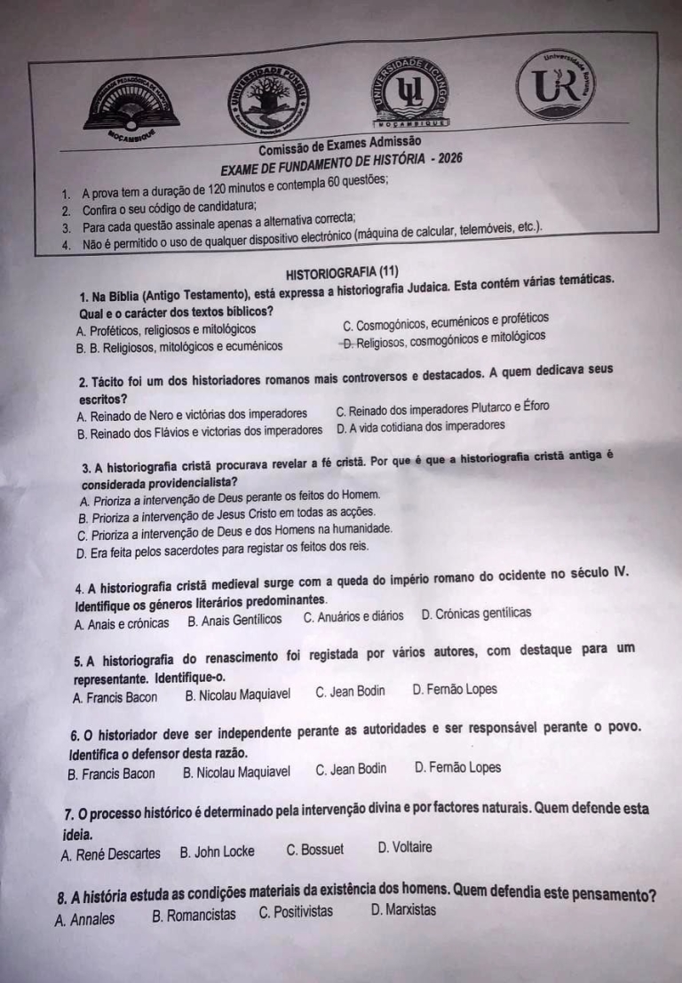 História UP 2026 (Enunciado)