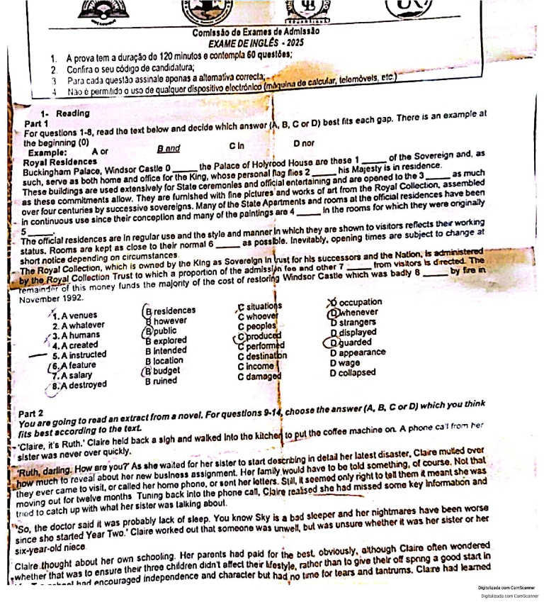 Inglês UP 2025 (Enunciado)