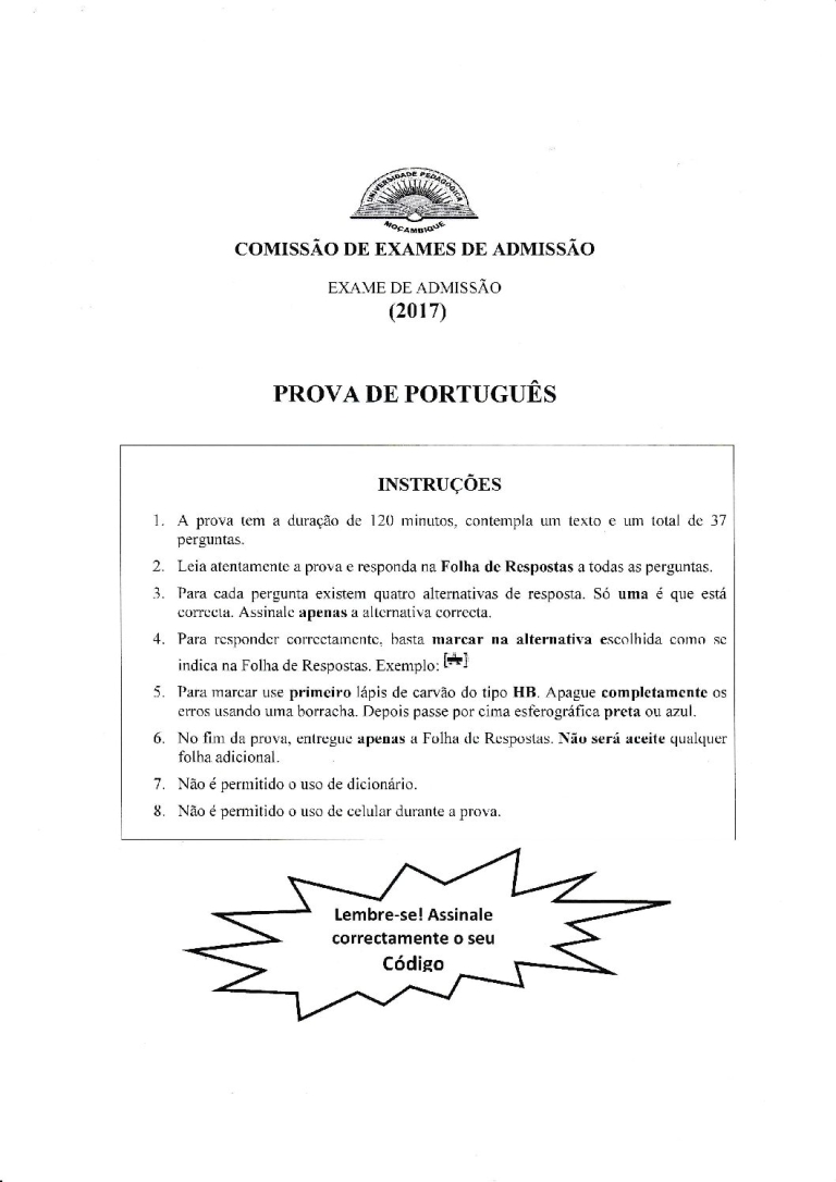 Português UP 2017 (Enunciado)